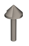 Sugatsune CT-12: Fastmount 1-1/4" HSS Countersink Drill Bit