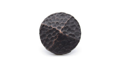 Buck Snort CV01108-6300-8P: 1-1/4" Round Hammered Clavos (8-pack) - Oil Rubbed Bronze