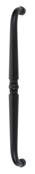 Alno D110-18-MB: 18" cc Traditional Appliance Pull - Matte Black