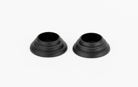 Alno D111-MB: 1-1/2" Traditional Rosette (pair) - Matte Black