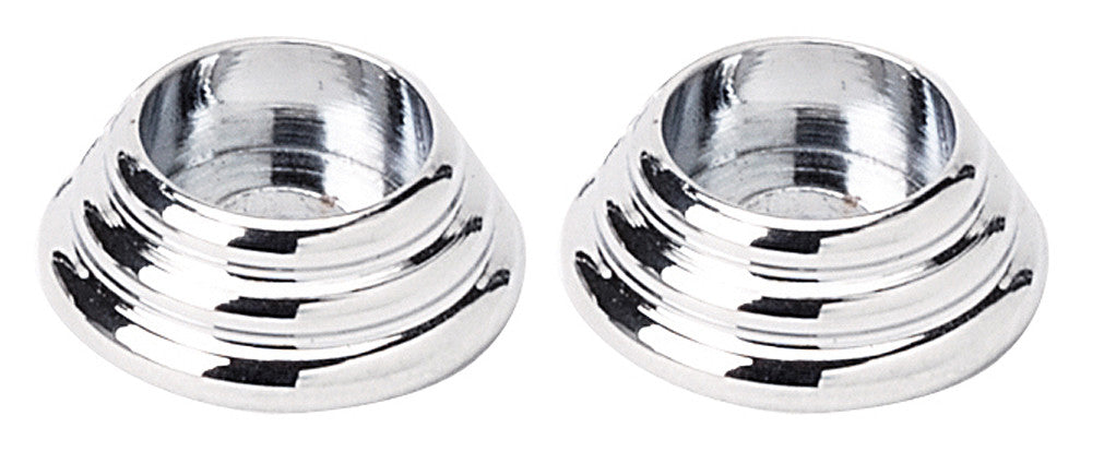Alno D111-PC: Rosettes for D110 Appliance Pull (pair) - Polished Chrome