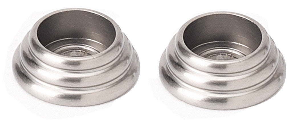 Alno D111-SN: Rosettes for D110 Appliance Pull (pair) - Satin Nickel