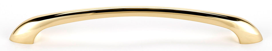 Alno D115-18-PB: 18" cc 855 Series Arch Bar Appliance Pull - Polished Brass