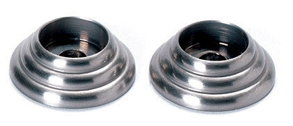 Alno D117-PN: Rosettes For D110-18 Appliance Pull (pair) - Polished Nickel