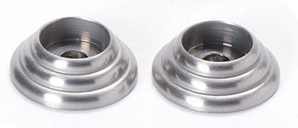 Alno D117-SN: Rosettes For D110-18 Appliance Pull (pair) - Satin Nickel