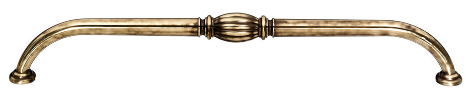 Alno D234-18-PA: 18" cc Tuscany Appliance Pull - Polished Antique