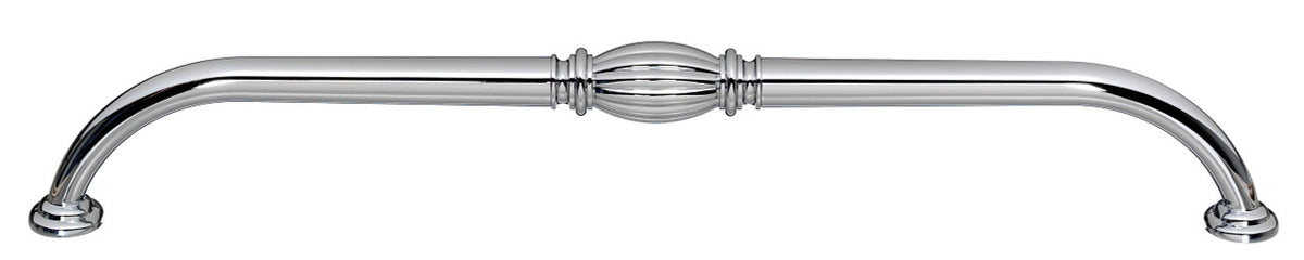 Alno D234-18-PB/NL: 18" cc Tuscany Appliance Pull - Unlacquered Brass