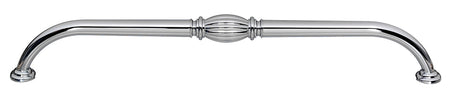 Alno D234-18-PB/NL: 18" cc Tuscany Appliance Pull - Unlacquered Brass