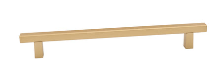Alno D2805-12-CHP: 12" cc Quadrato Smooth Bar Appliance Pull - Champagne