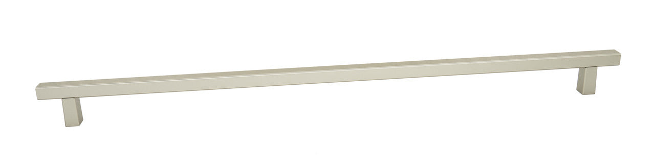 Alno D2805-24-MN: 24" cc  Quadrato Smooth Bar Appliance Pull - Matte Nickel