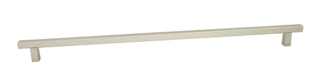 Alno D2805-24-MN: 24" cc  Quadrato Smooth Bar Appliance Pull - Matte Nickel