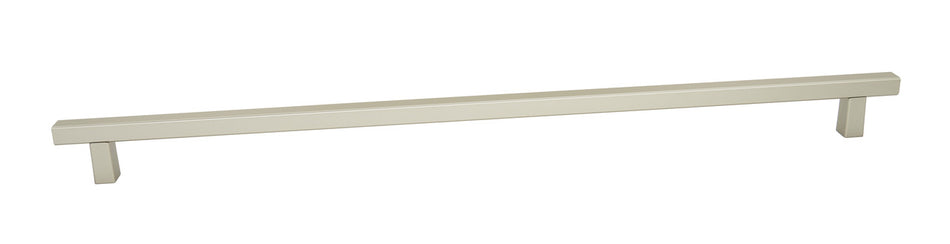 Alno D2805-24-MN: 24" cc  Quadrato Smooth Bar Appliance Pull - Matte Nickel