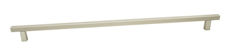Alno D2905-24-MN: 24" cc  Quadrato Grooved Bar Appliance Pull - Matte Nickel
