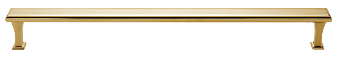Alno D310-18-PB: 18" cc Manhattan Appliance Pull - Polished Brass