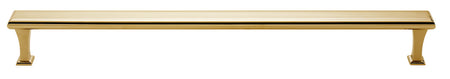 Alno D310-18-PB: 18" cc Manhattan Appliance Pull - Polished Brass