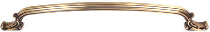 Alno D3650-18-AEM: 18" cc Ornate Appliance Pull - Antique English Matte