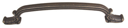 Alno D3650-8-BARC: 8" cc Ornate Appliance Pull - Barcelona