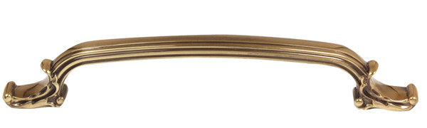 Alno D3650-8-PA: 8" cc Ornate Appliance Pull - Polished Antique