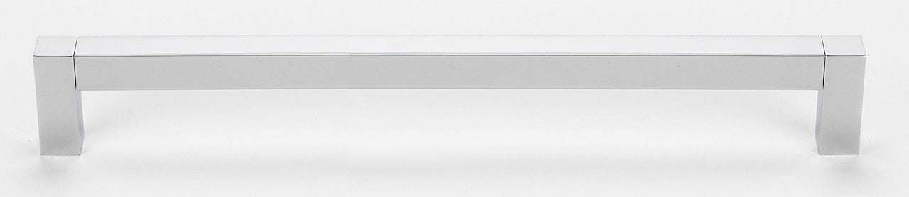 Alno D420-12-PB/NL: 12" cc Block Appliance Pull - Unlacquered Brass