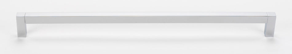 Alno D420-18-PC: 18" cc Block Appliance Pull - Polished Chrome