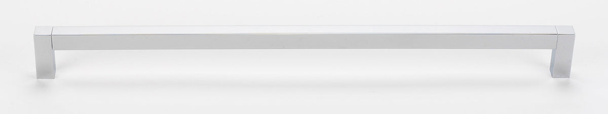 Alno D420-18-PB/NL: 18" cc Block Appliance Pull - Unlacquered Brass