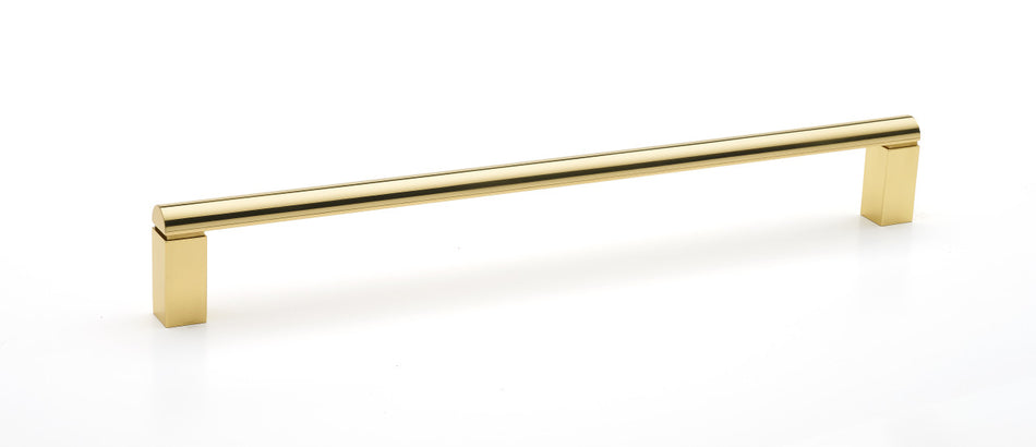 Alno D430-12-PB/NL: 12" cc Vogue Appliance Pull - Unlacquered Brass