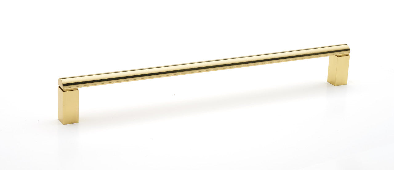 Alno D430-12-PB/NL: 12" cc Vogue Appliance Pull - Unlacquered Brass
