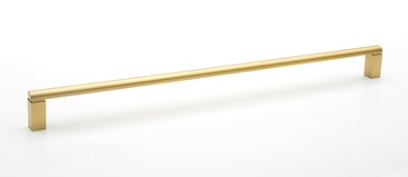 Alno D430-18-SB: 18" cc Vogue Appliance Pull - Satin Brass