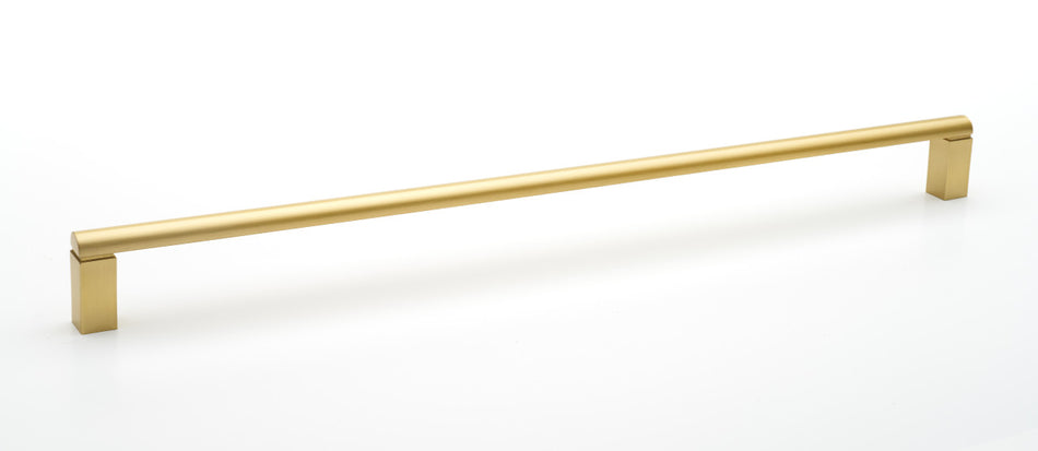 Alno D430-18-SB: 18" cc Vogue Appliance Pull - Satin Brass