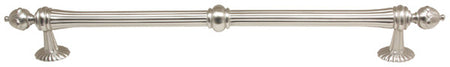 Alno D6929-12-SN: 12" cc Ornate Traditional Appliance Pull - Satin Nickel