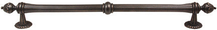 Alno D6929-18-BARC: 18" cc Ornate Traditional Appliance Pull - Barcelona