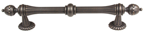 Alno D6929-8-BARC: 8" cc Ornate Traditional Appliance Pull - Barcelona