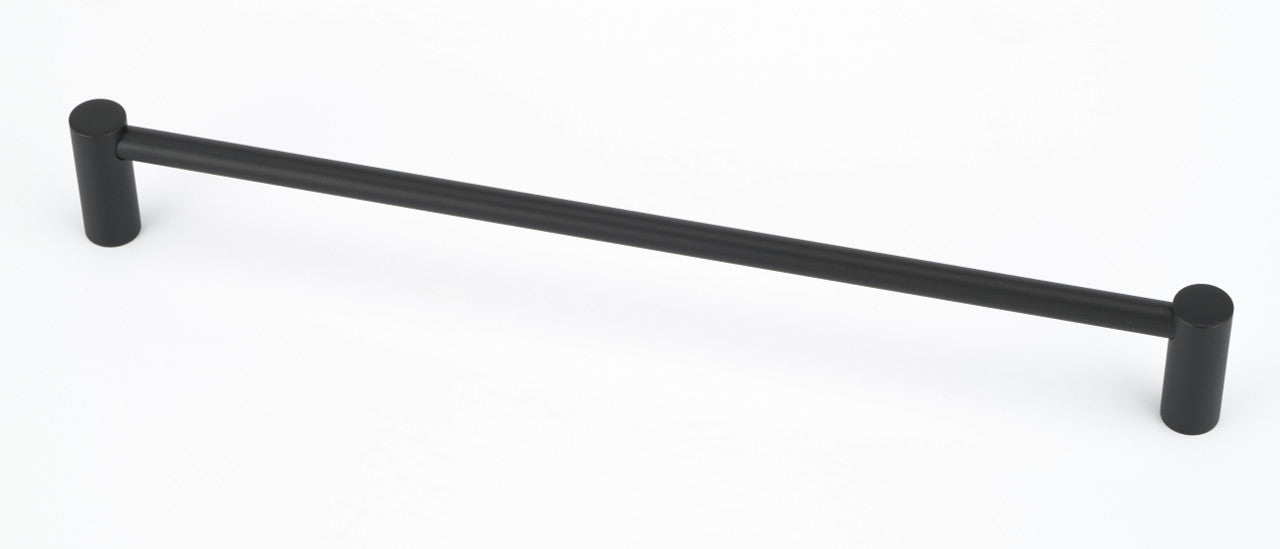 Alno D715-12-MB: 12" cc Contemporary I Appliance Pull - Matte Black