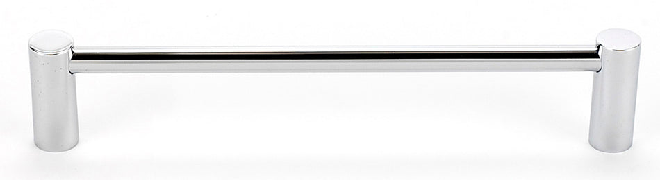 Alno D715-8-PB/NL: 8" cc Contemporary I Appliance Pull - Unlacquered Brass