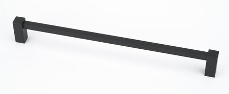 Alno D718-18-MB: 18" cc Contemporary II Appliance Pull - Matte Black