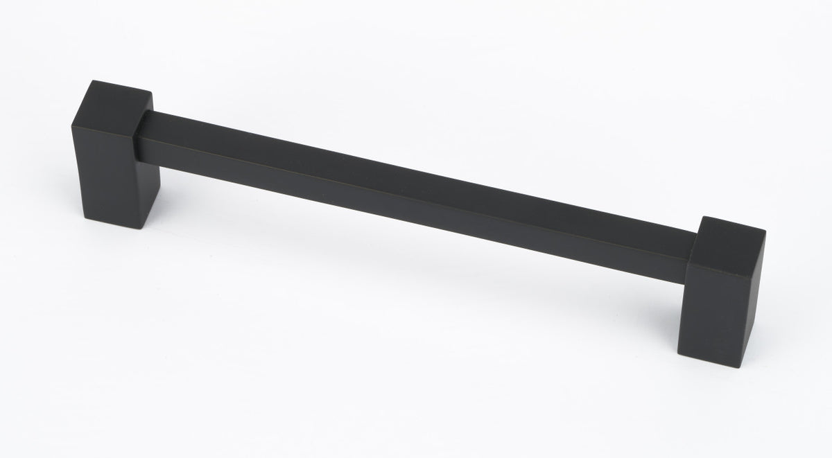 Alno D718-8-MB: 8" cc Contemporary II Appliance Pull - Matte Black
