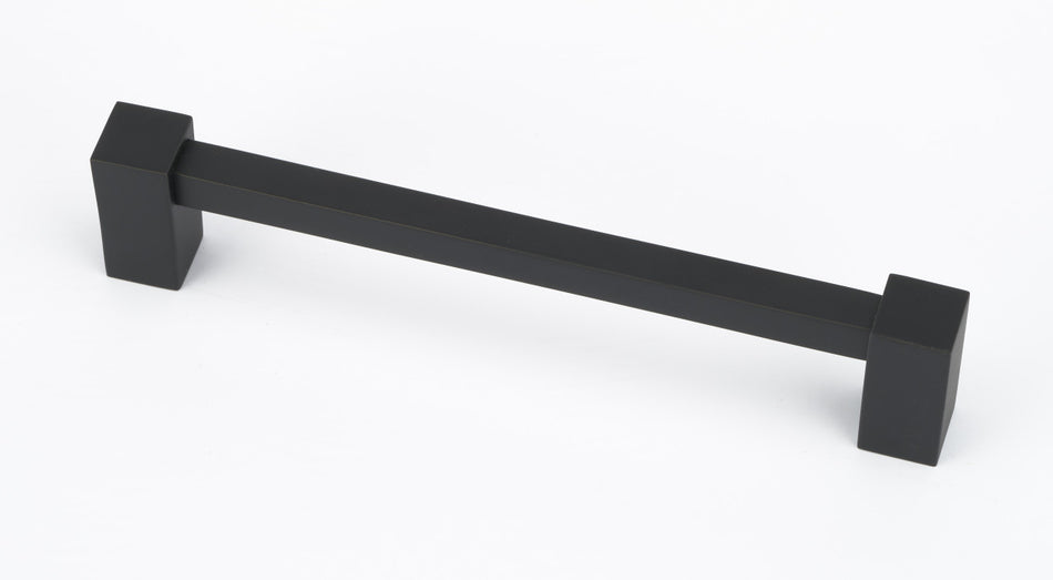Alno D718-8-MB: 8" cc Contemporary II Appliance Pull - Matte Black