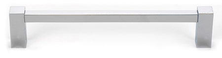 Alno D718-8-PB/NL: 8" cc Contemporary II Appliance Pull - Unlacquered Brass