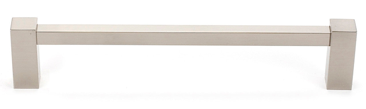 Alno D718-8-SN: 8" cc Contemporary II Appliance Pull - Satin Nickel