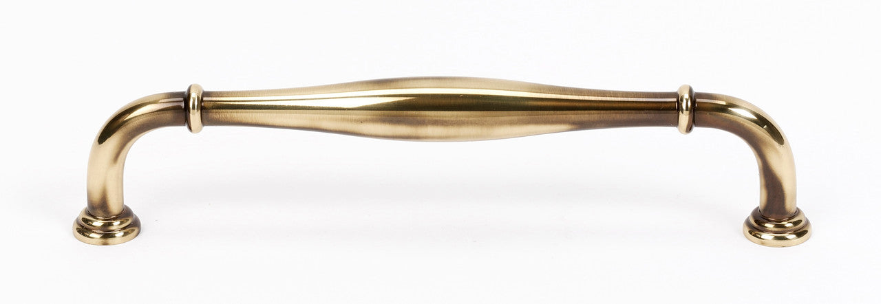 Alno D726-10-PA: 10" cc Charlie's Collection Appliance Pull - Polished Antique