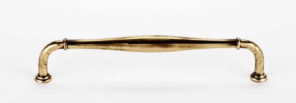 Alno D726-12-PA: 12" cc Charlie's Collection Appliance Pull - Polished Antique