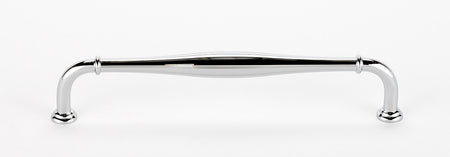 Alno D726-12-PC: 12" cc Charlie's Collection Appliance Pull - Polished Chrome