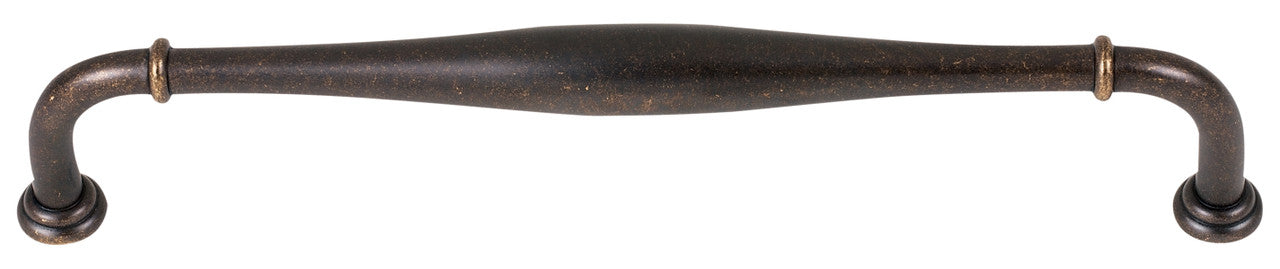 Alno D726-18-BARC: 18" cc Charlie's Collection Appliance Pull - Barcelona