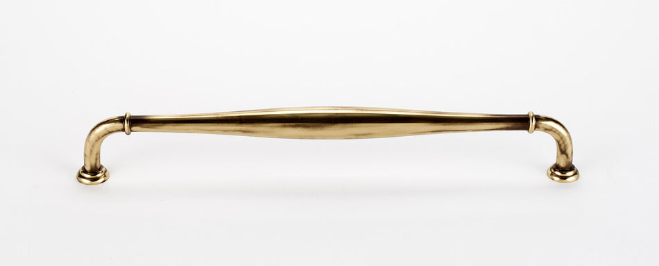 Alno D726-18-PA: 18" cc Charlie's Collection Appliance Pull - Polished Antique