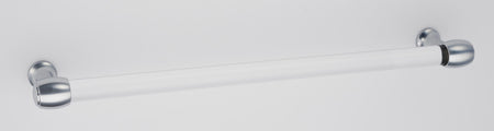 Alno D870-18-PC: 18" cc Acrylic Royale Appliance Pull - Polished Chrome