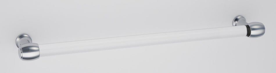 Alno D870-18-PC: 18" cc Acrylic Royale Appliance Pull - Polished Chrome