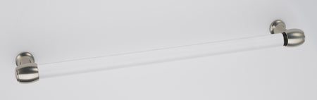 Alno D870-18-PN: 18" cc Acrylic Royale Appliance Pull - Polished Nickel