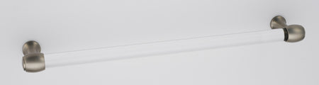 Alno D870-18-SN: 18" cc Acrylic Royale Appliance Pull - Satin Nickel