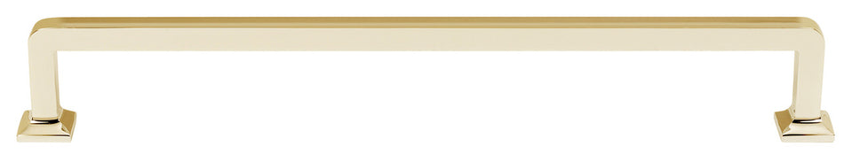 Alno D950-12-PB: 12" cc Millennium Appliance Pull - Polished Brass