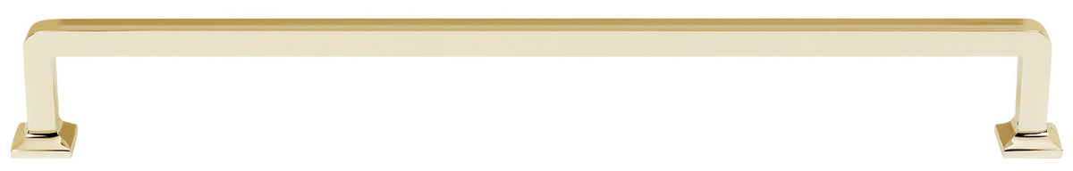 Alno D950-18-PB: 18" cc Millennium Appliance Pull - Polished Brass